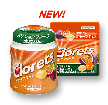 クロレッツ ビッグフルーツ パッションフルーツ