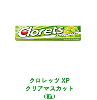 クロレッツ XP クリアマスカット（粒）